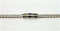 Bracciale 4US: Cesare Paciotti Uomo San Valentino 14 in Acciaio Peridoto 4UBR0905 - 4UBR0905